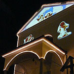 borgo antico comune di bard natale 2007 scenes laserzag