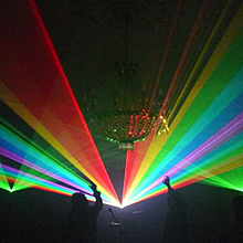 spettacoli laser proiezioni laser lasershow show laser lasers sistemi laser dpss rgb cambiacolore full colors green verde blue blu red rosso scenes milano italia