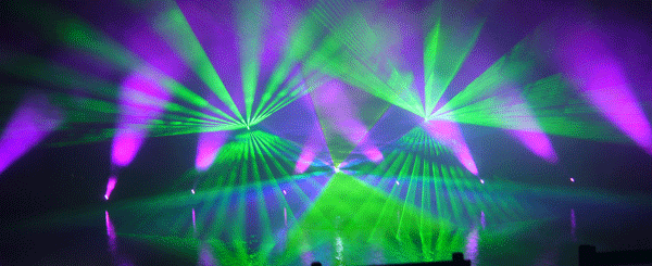 laser show entertainment spettacolo beams