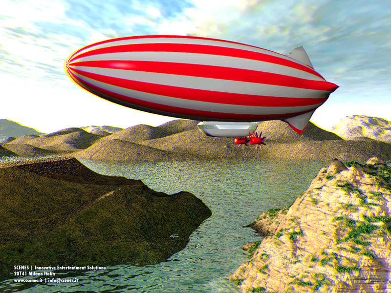 immagine 3d anagliph 3d colorcode visual picts scenes laserzag