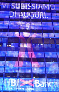 illuminazione architetturale ubi banca brescia architectural lighting scenes for pr42 laserzag