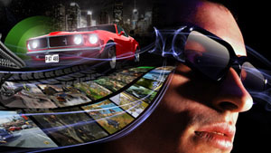 sistema 3d vision di nvidia scenes