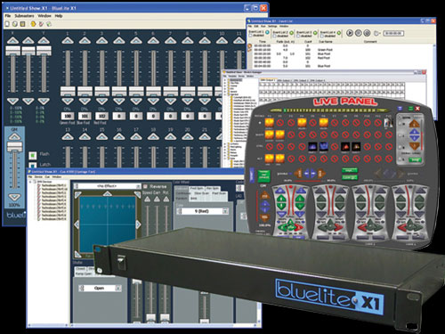 bluelite x1 dmx controller