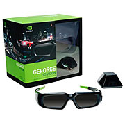 occhiali stereoscopici shutter attivi Nvidia 3D Vision IR scenes