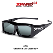 xpand x102 x103 3d active dlp link ir glasses occhiali 3d dlp cinema scenes milano