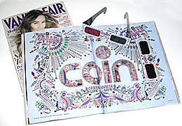 COIN 3D su Vanity Fair Occhiali 3d di scenes milano italia