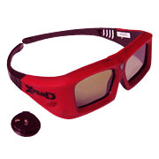 occhiali stereoscopici shutter attivi xpand x102 dlp link 3d ready scenes