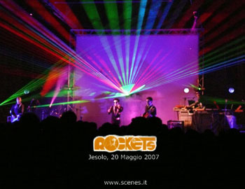 rockets live jesolo laser scenes