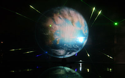 night show 2008 parco divertimenti mirabilandia laser luci video fuochi pirotecnici scenes laserzag